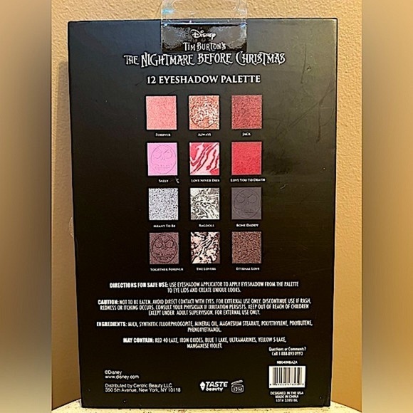 The Nightmare Before Christmas Exclusive Eyeshadow Pallete - Picture 3 of 4